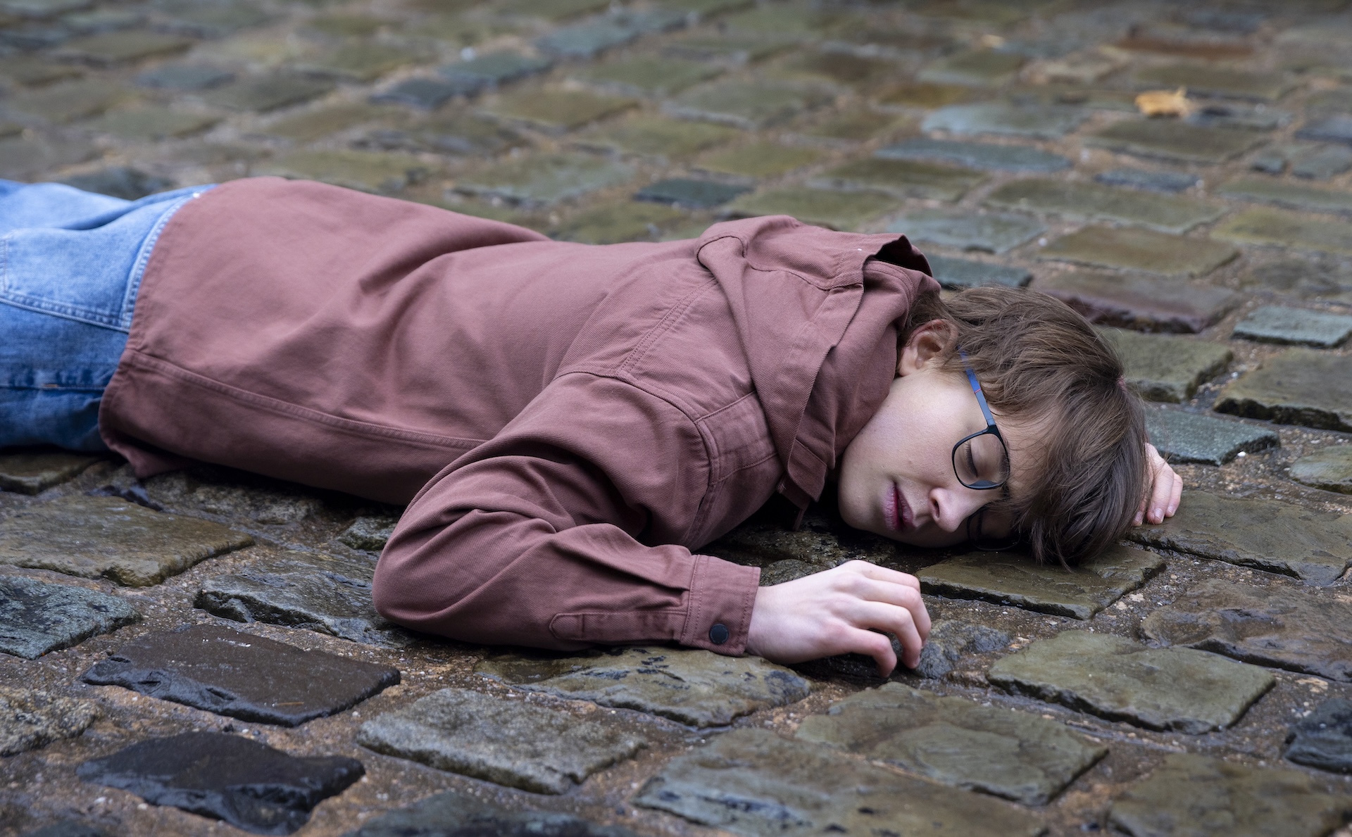 Sam collapsed