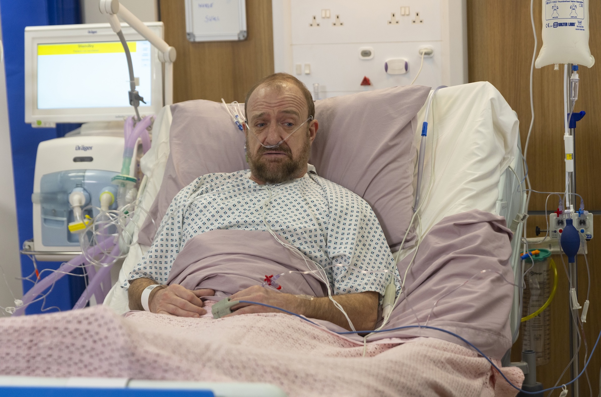 Mal in hospital