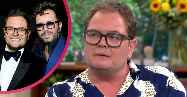 Alan Carr and husband Paul Drayton