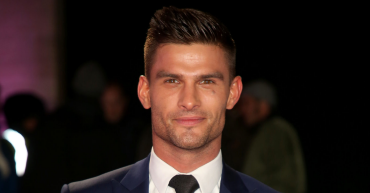 aljaz skorjanec on the red carpet
