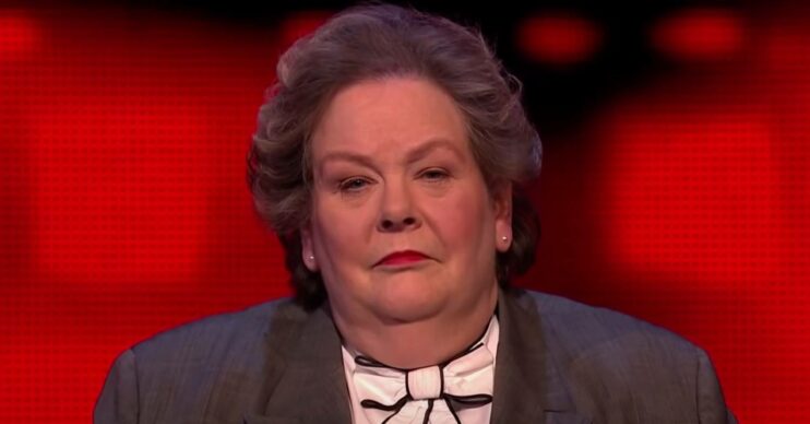 Anne Hegerty looking fierce as The Governess on The Chase