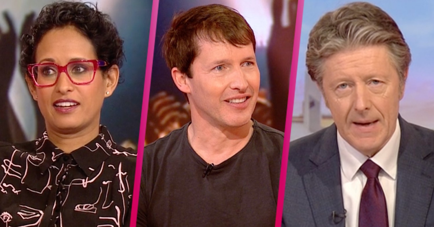 BBC Breakfast presenters Naga Munchetty and Charlie Stayt
