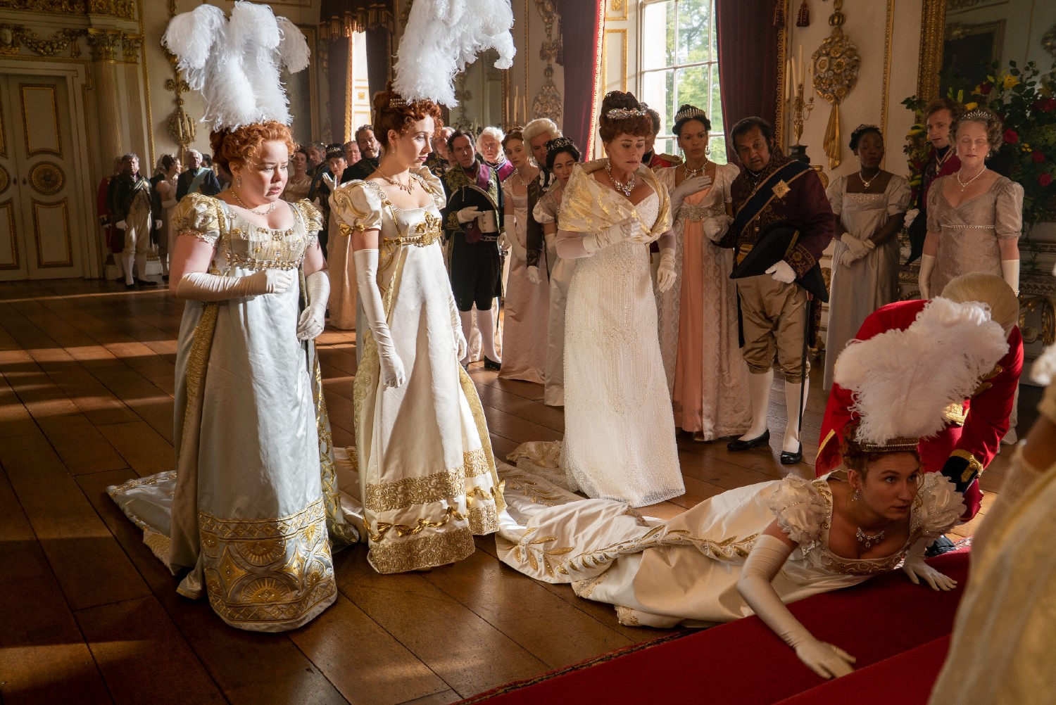 Prudence Featherington faints