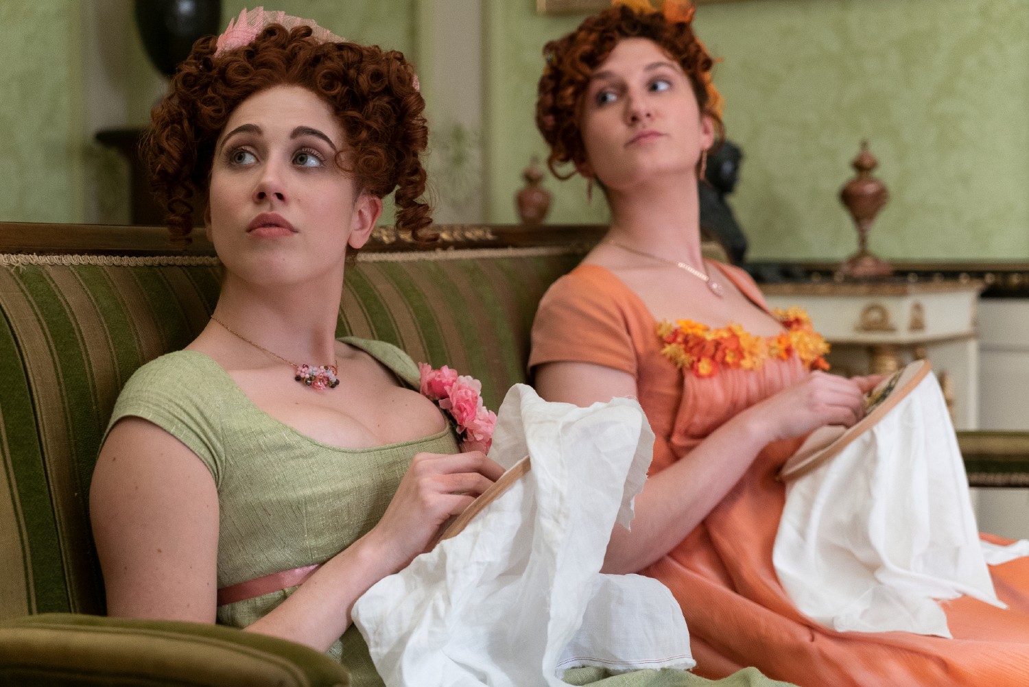 Philipa and Prudence Featherington