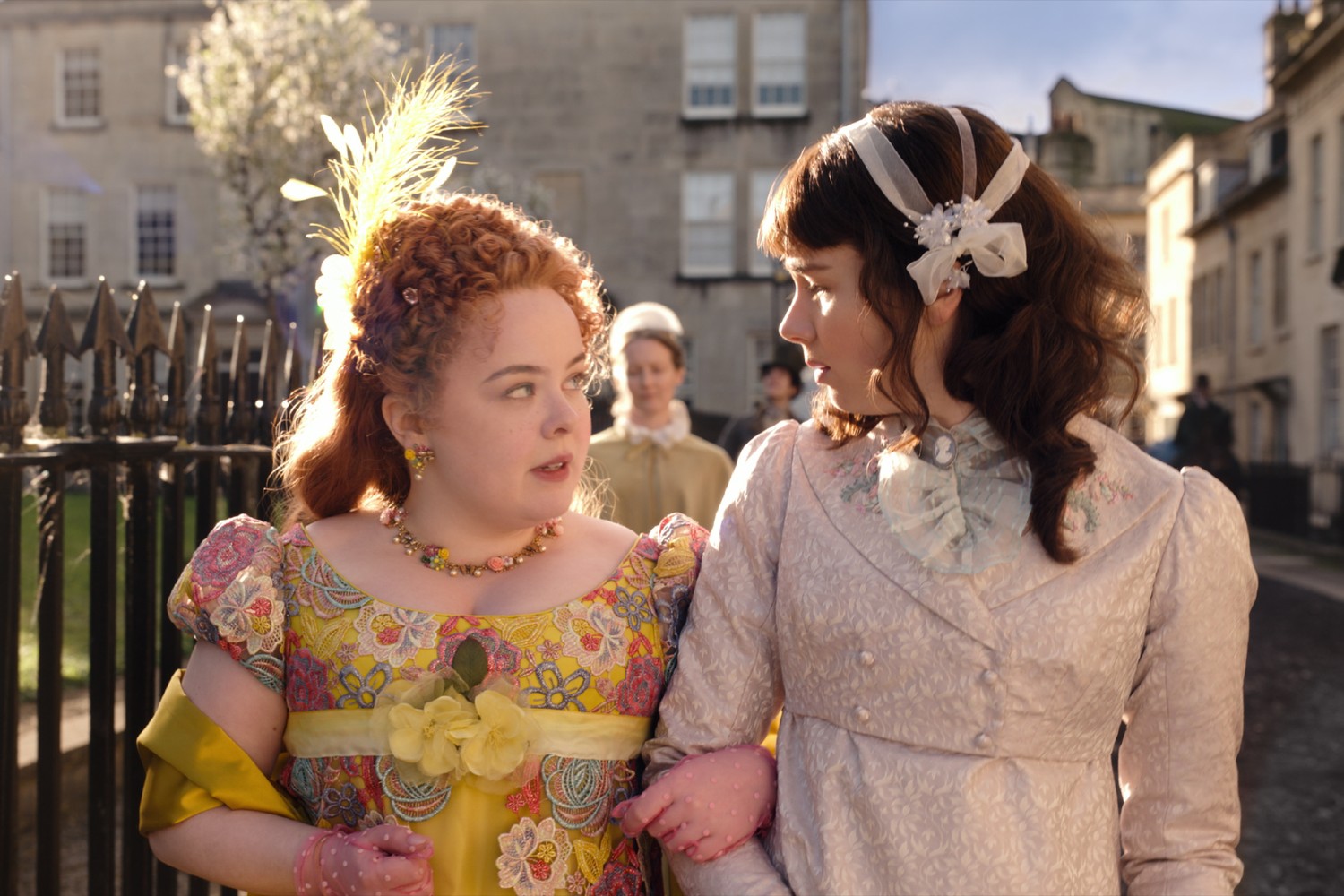 Eloise Bridgerton and Penelope Featherington