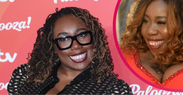 Chizzy Akudolu on the red carpet and Strictly