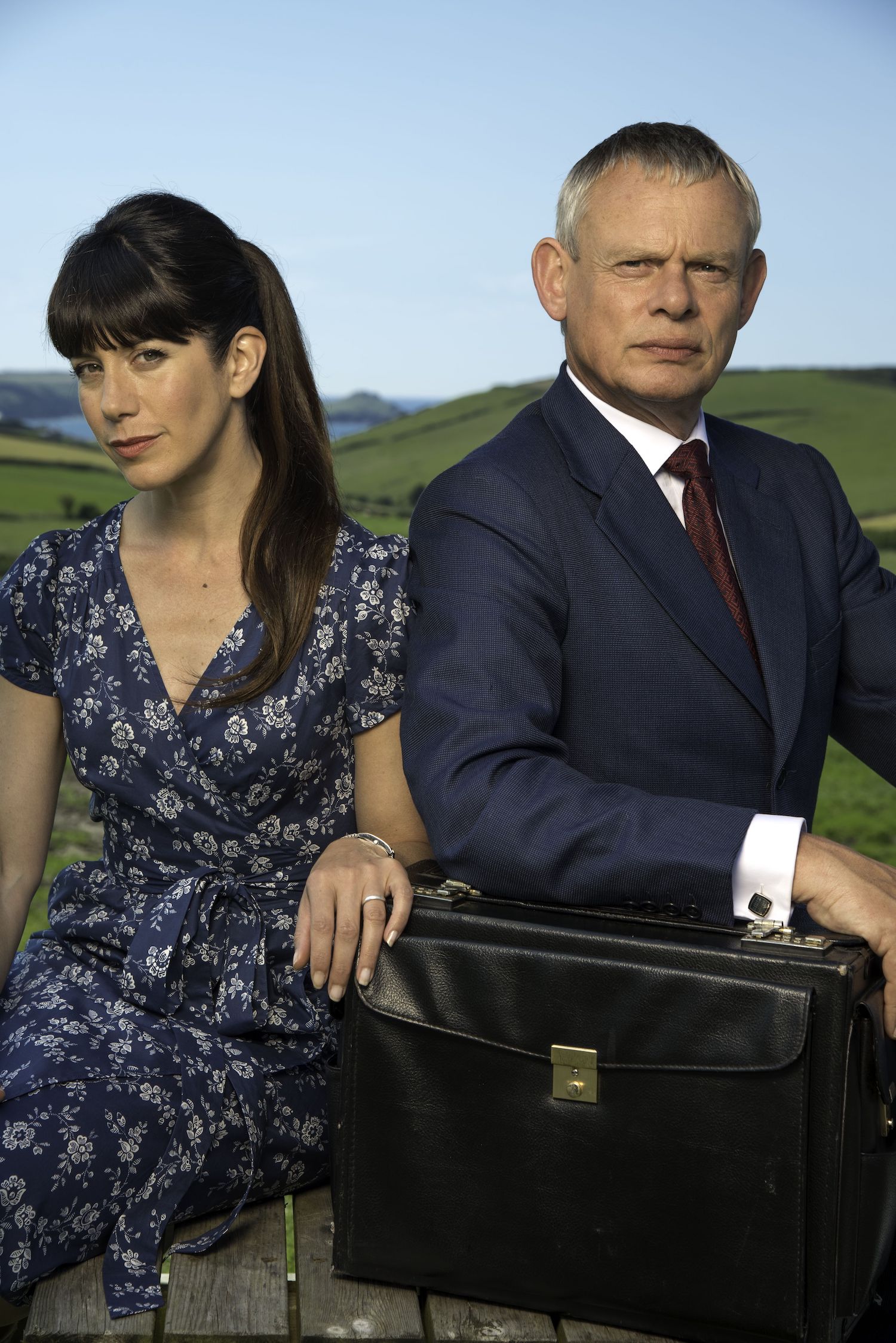 Caroline Catz and Martin Clunes Doc Martin season 6