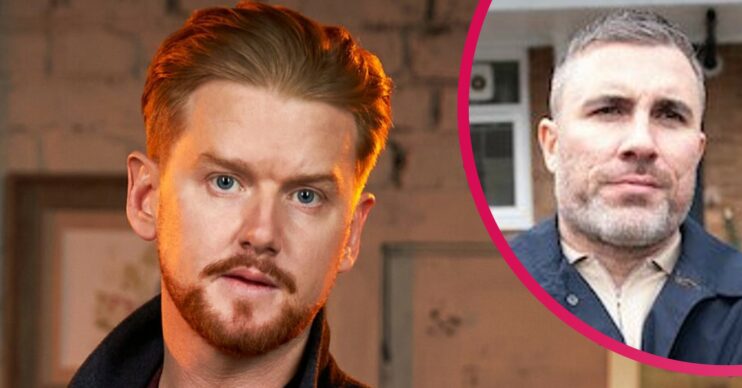 Coronation Street Gary Windass and Rick Neelan