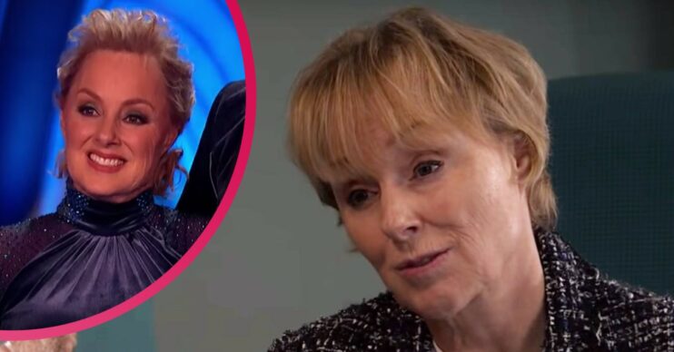 Dancing On Ice star Sally Dynevor will be supported by a former Coronation Street co-star tonight after she expressed fears
