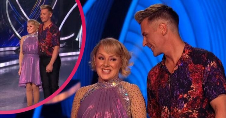 Sally Dynevor on Dancing On Ice
