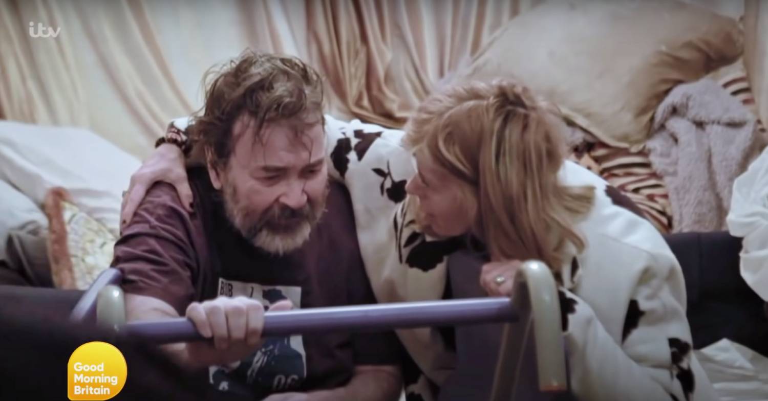 Derek fell ill at the start of the pandemic in early 2020