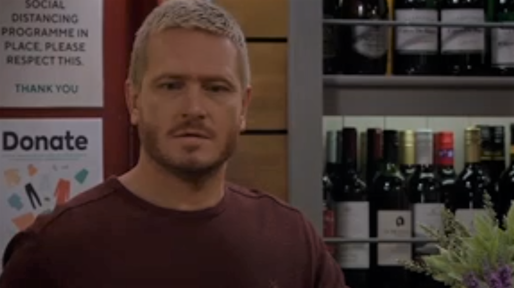 Emmerdale David looks confused at Jacob's confession