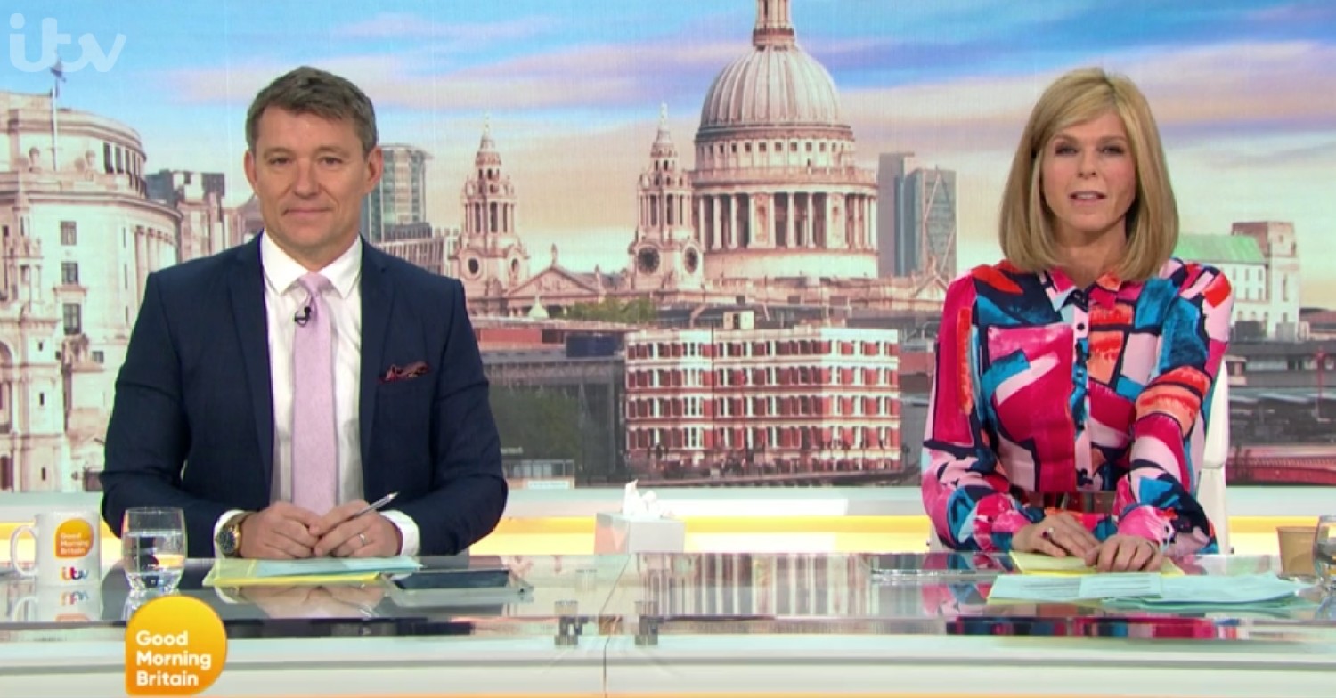 Good Morning Britain today: Ben Shephard and Kate Garraway