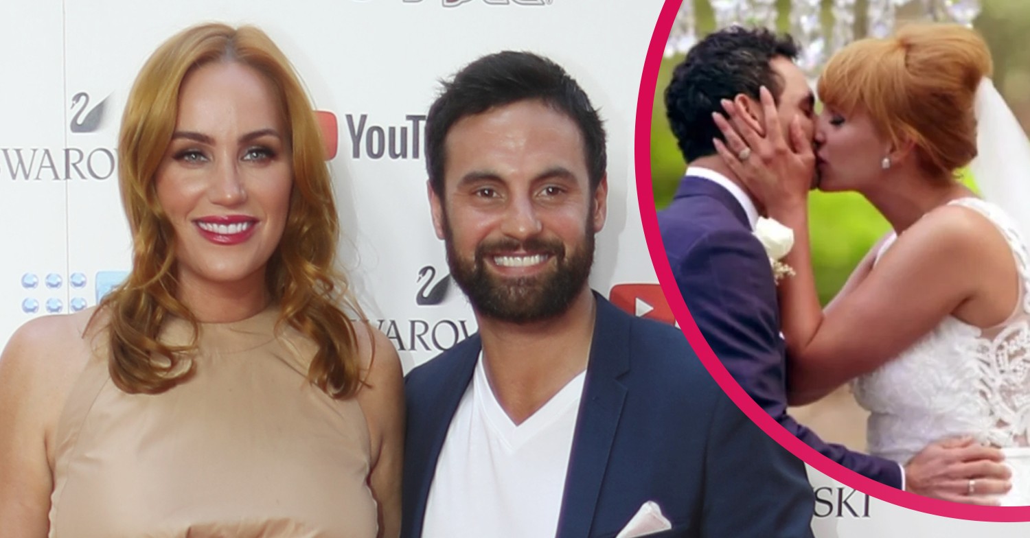 MAFSA couple Cam and Jules smiling for publicity photos
