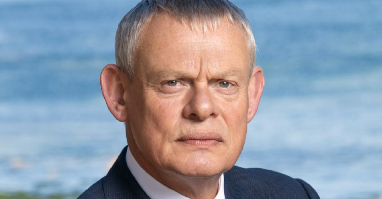 Actor Martin Clunes as Doc Martin