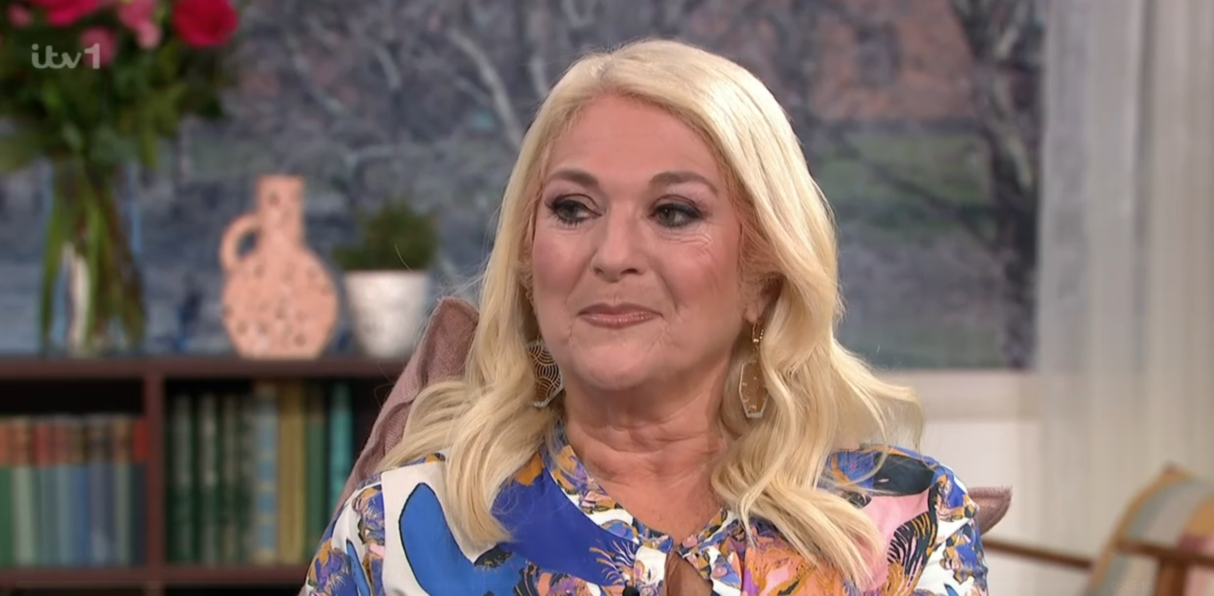 Vanessa Feltz chatting on This Morning