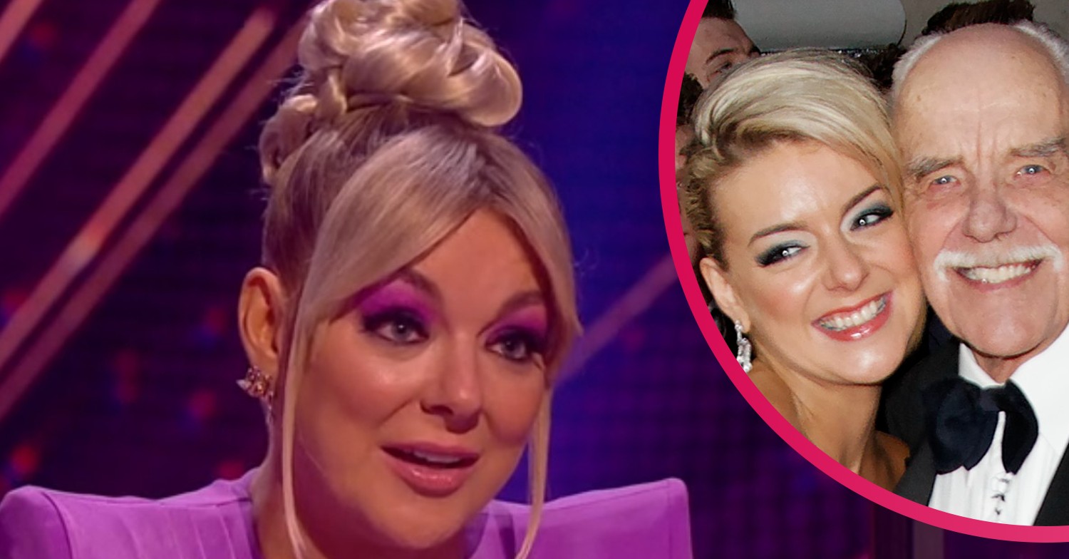 Sheridan Smith cries over her dad on Starstruck