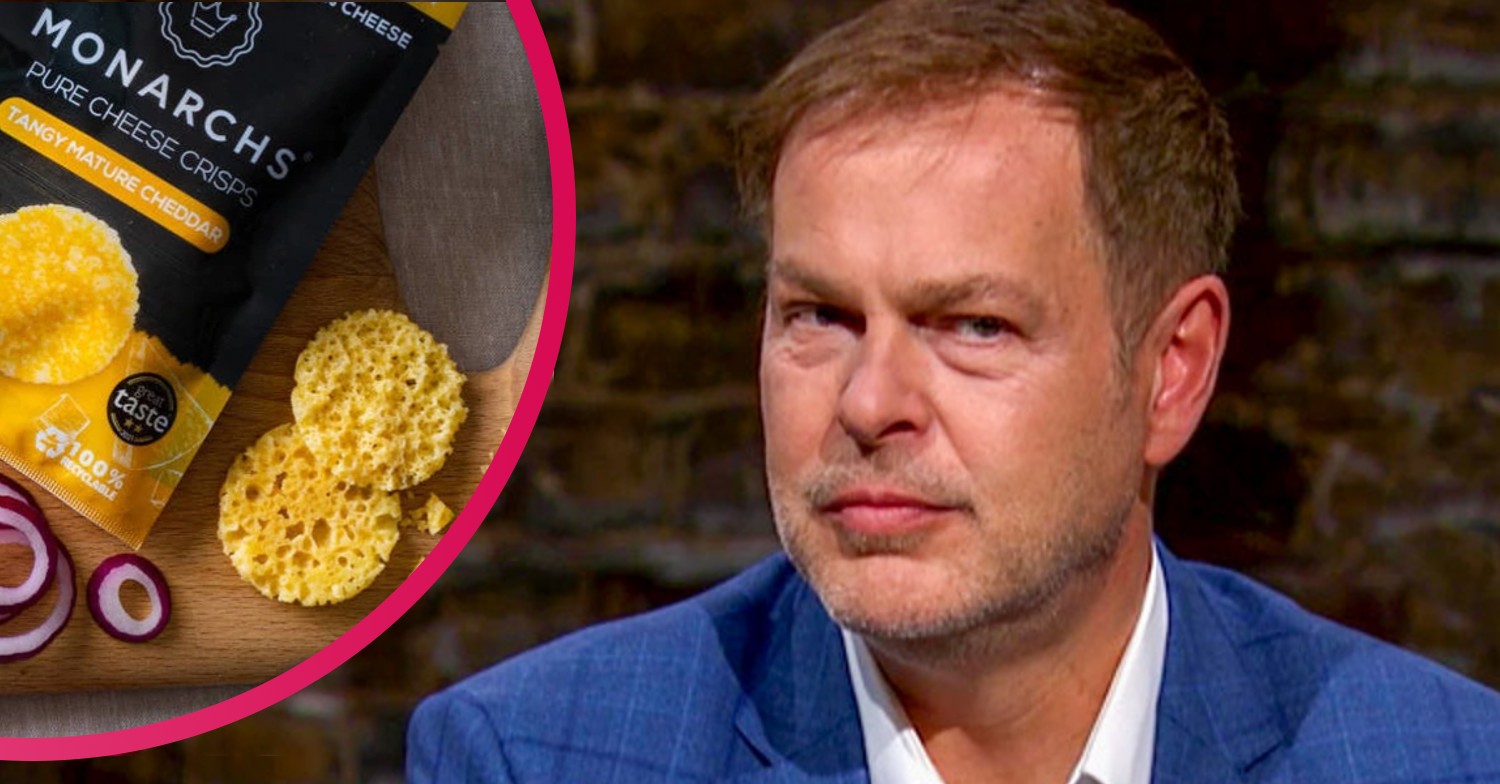Dragons' Den Monarchs cheese crisps