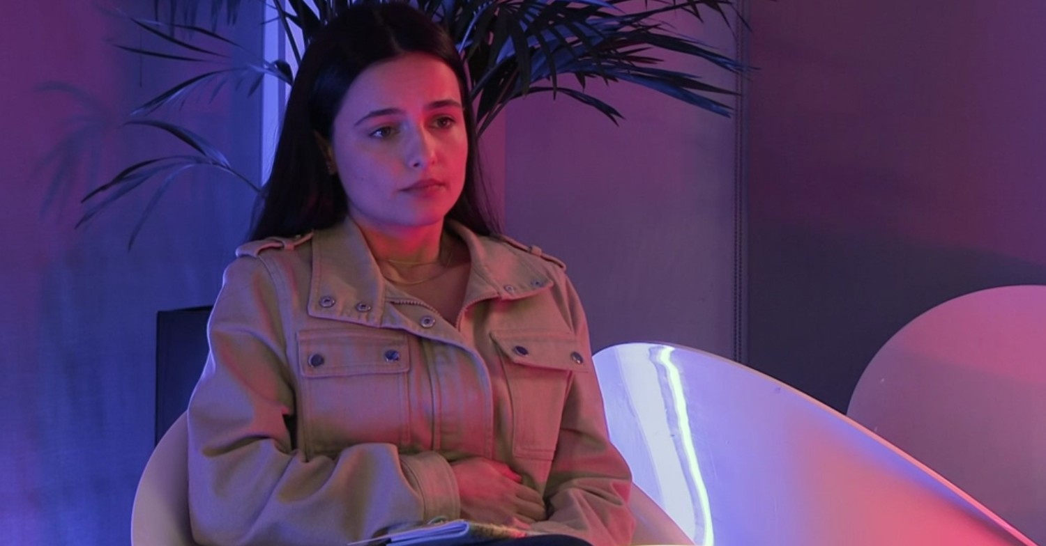 Alina is ready to pop - but when? (Credit: ITV)