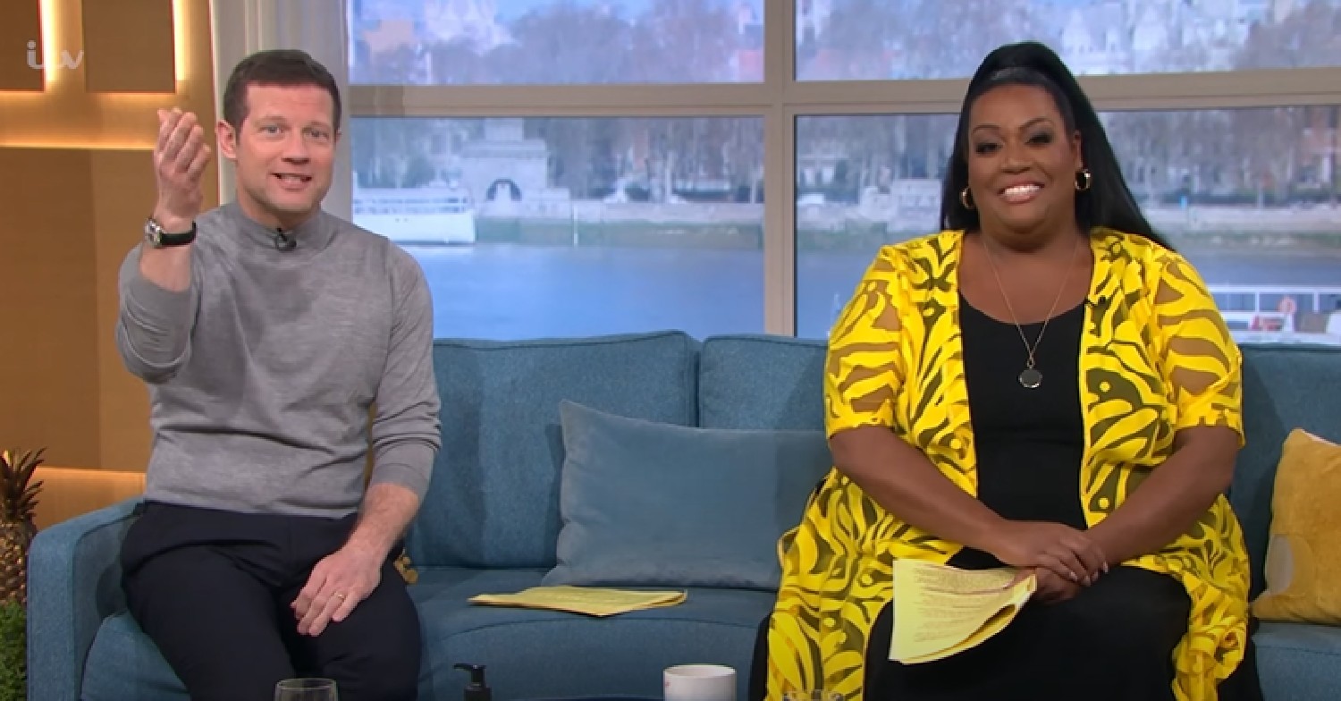 Alison Hammond on This Morning with Dermot O'Leary
