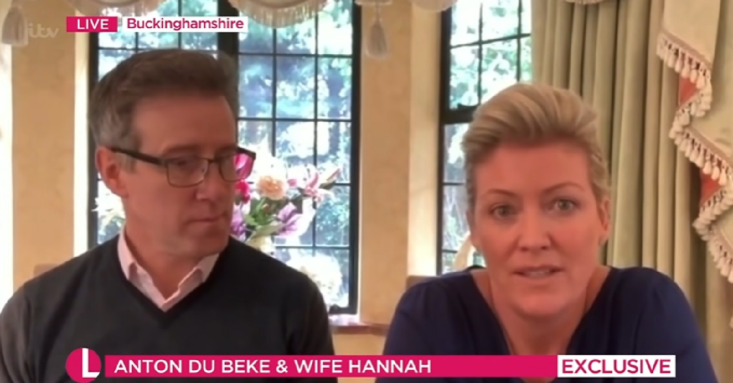 Strictly star Anton Du Beke and wife Hannah