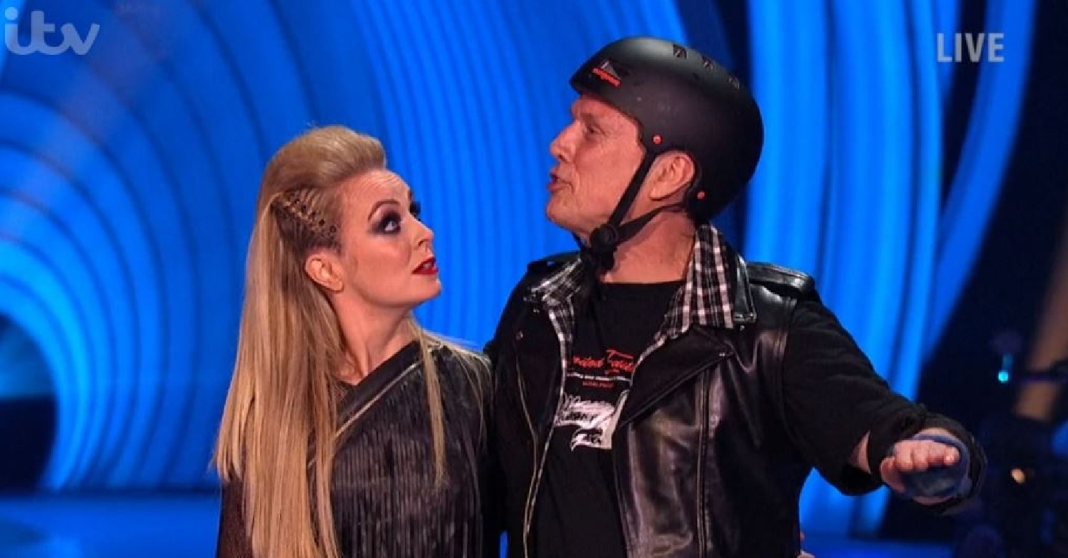 Bez on Dancing On Ice