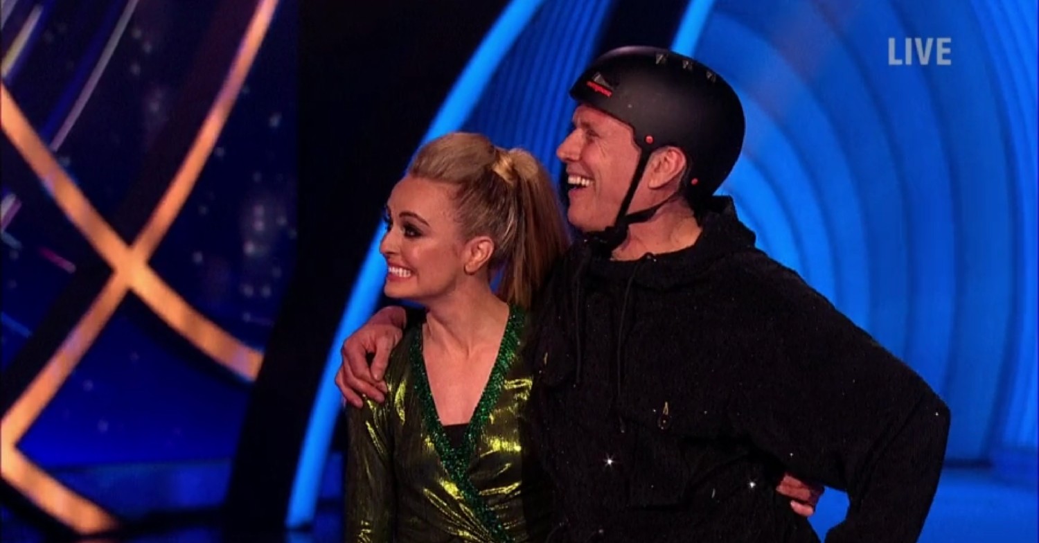 bez and angela on dancing on ice