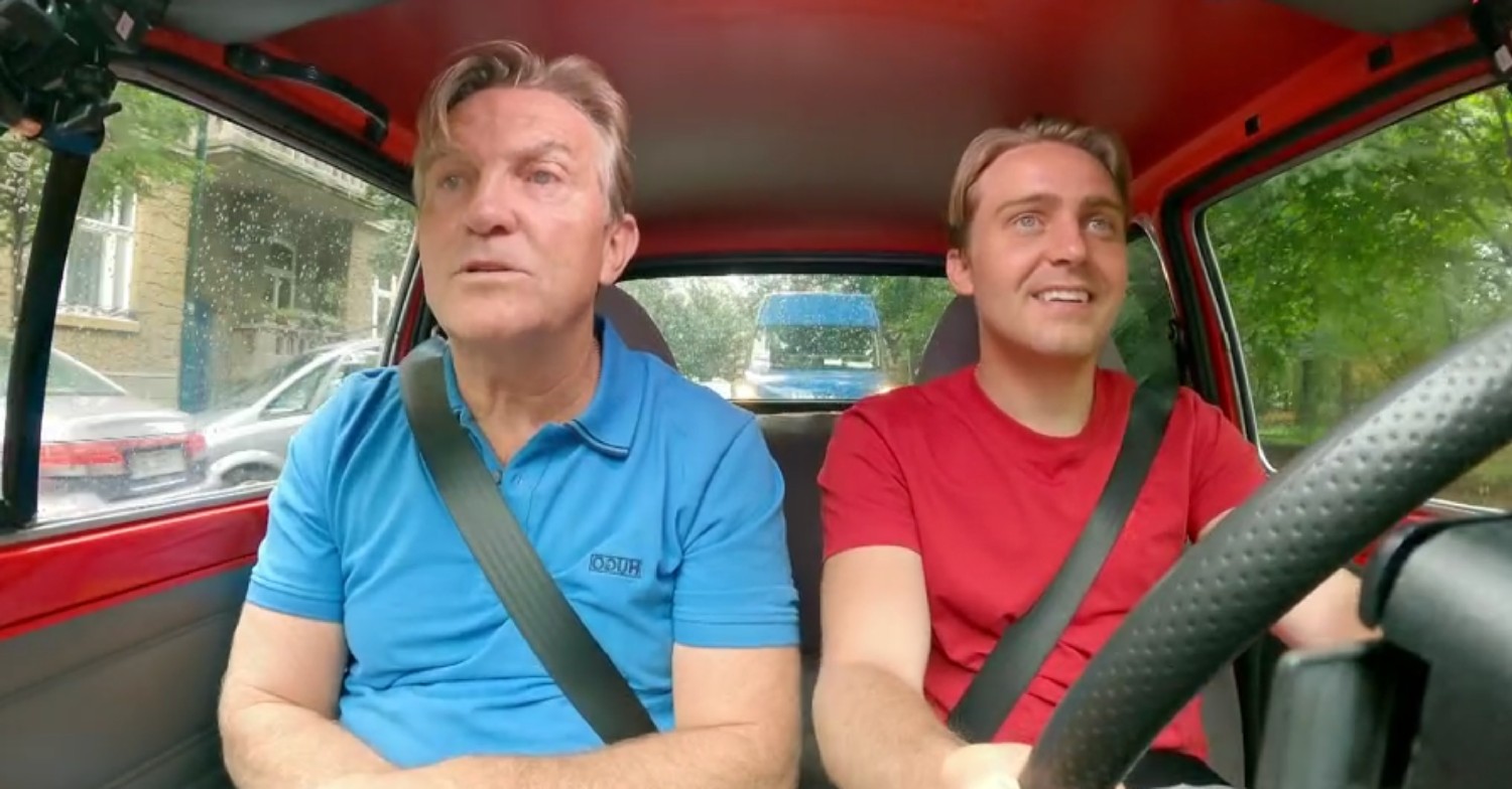 bradley walsh and barney walsh on ITV breaking dad 