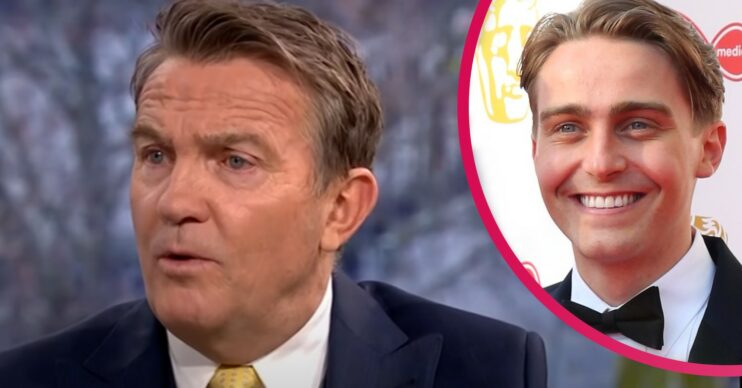 Bradley Walsh and son Barney