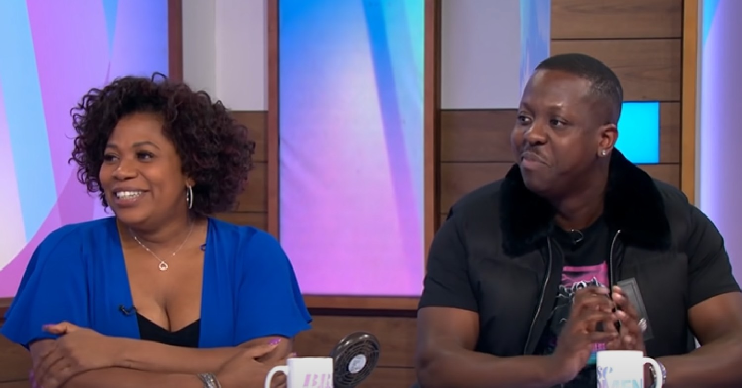 Brenda Edwards and Jamal Edwards before his death