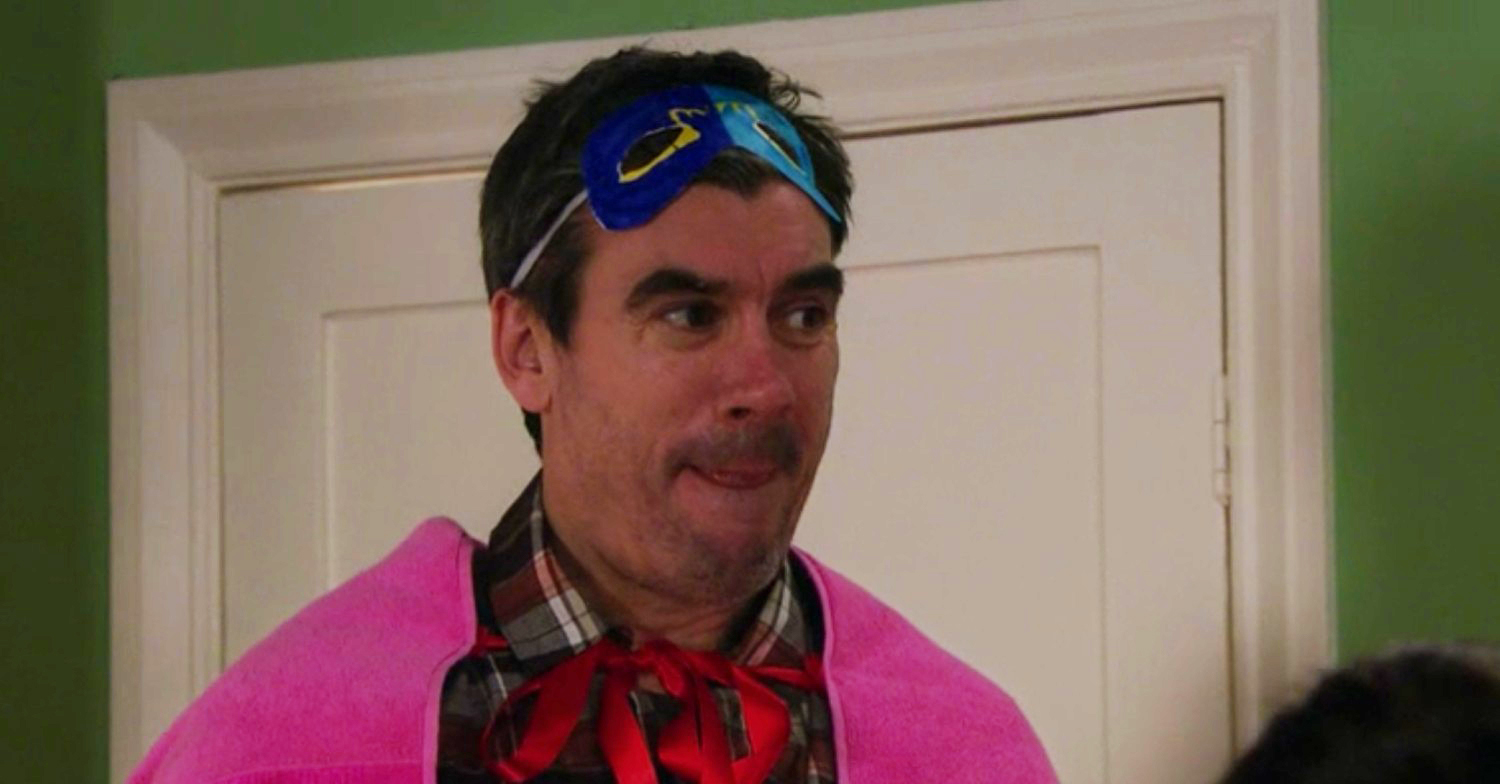Emmerdale character Cain Dingle as a superhero