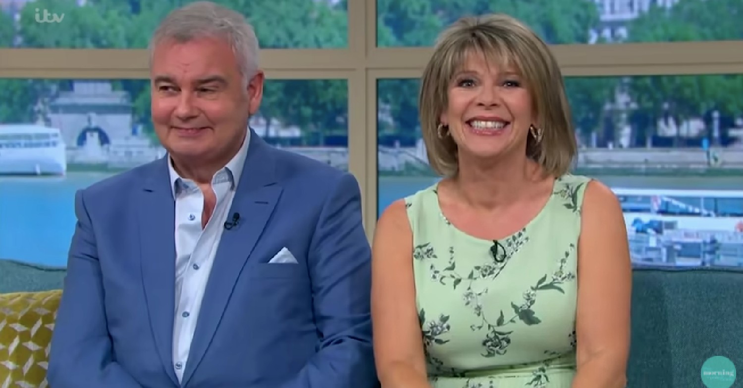 Eamonn Holmes and Ruth Langsford on This Morning