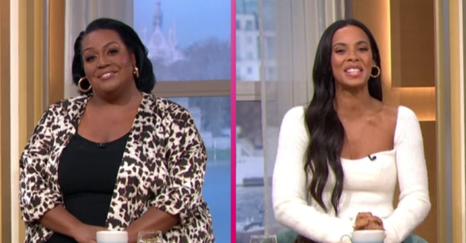 rochelle humes and alison hammond on this morning today