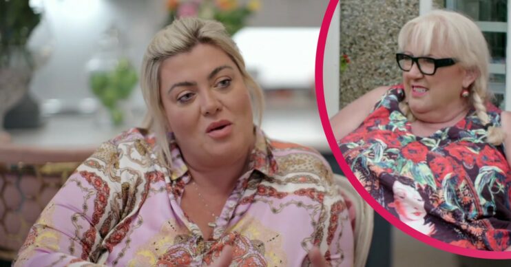 gemma collins and her mum in the self-harm documentary