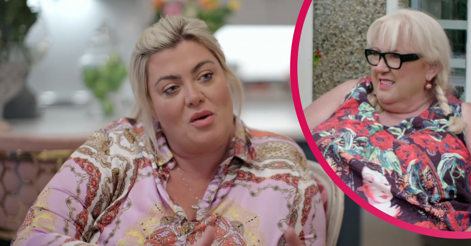 gemma collins and her mum in the self-harm documentary