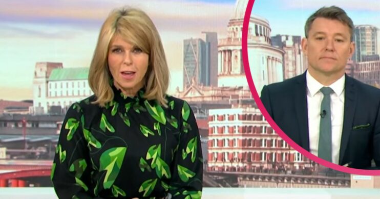 Kate Garraway and Ben Shephard on GMB today