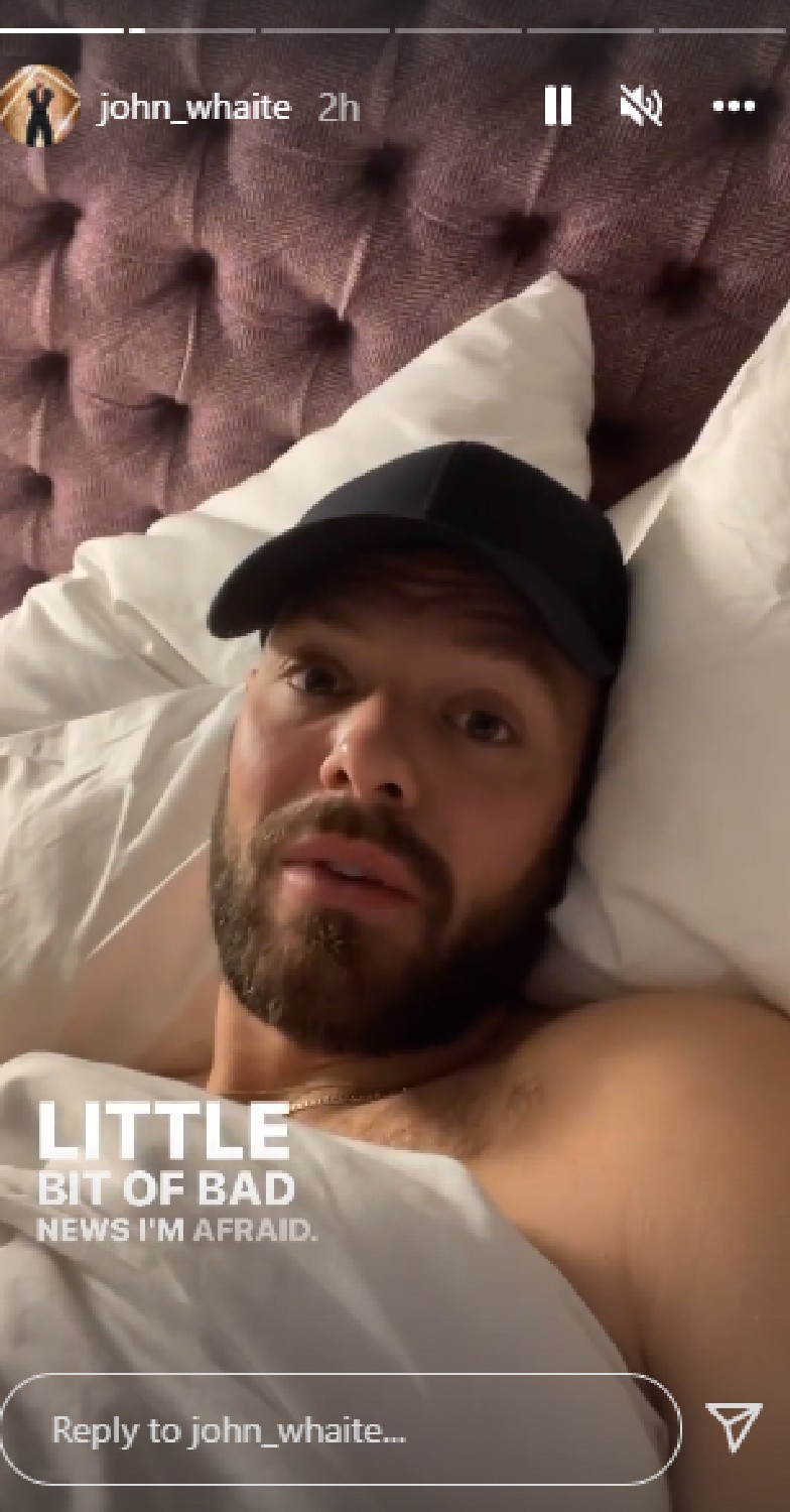 Strictly star John Whaite tests positive for Covid