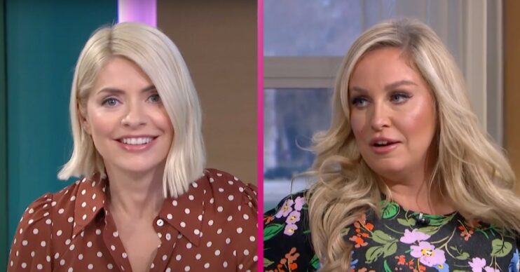 josie gibson and holly willoughby on This Morning