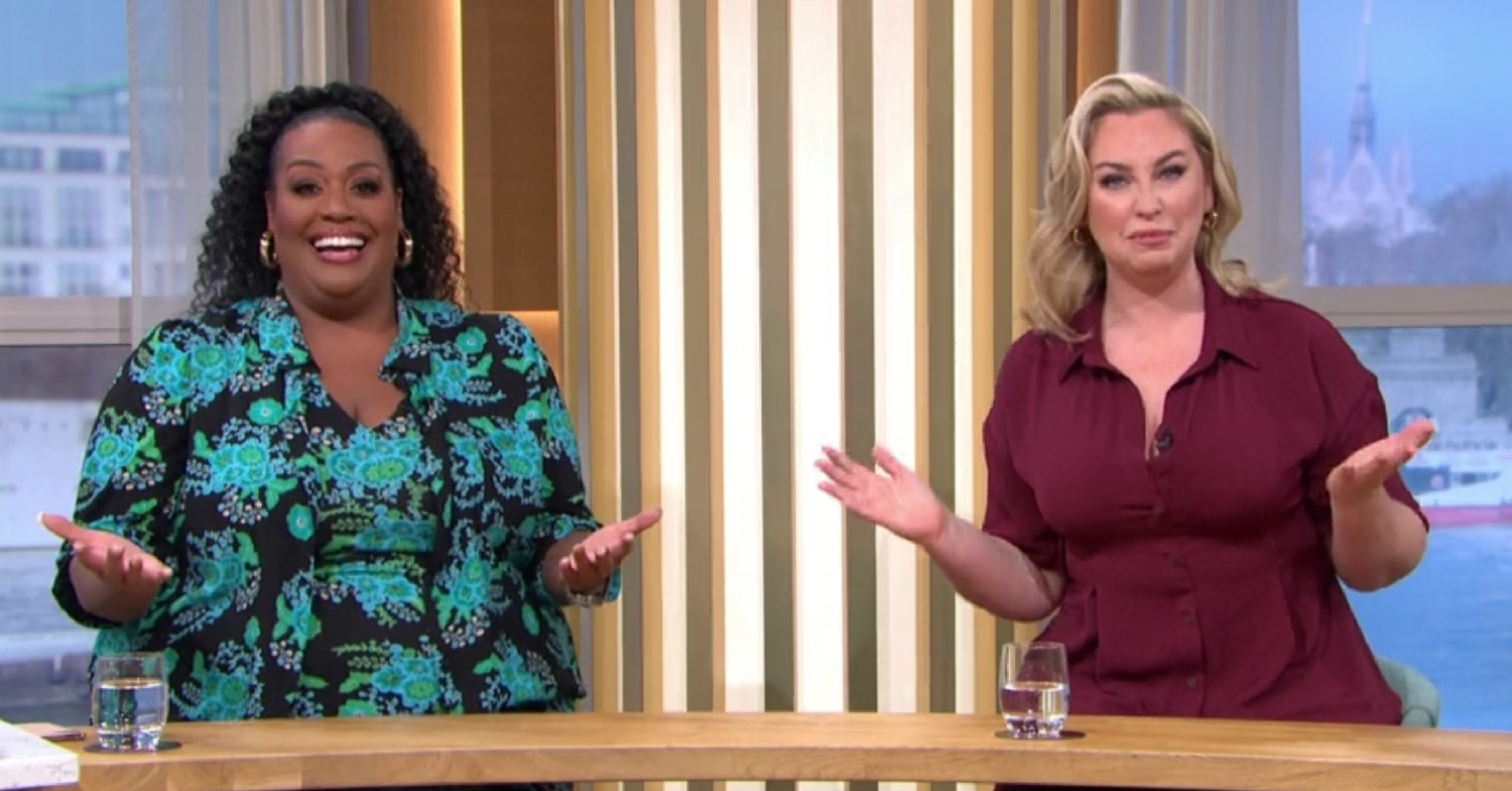 josie gibson hosting This Morning with Alison Hammond