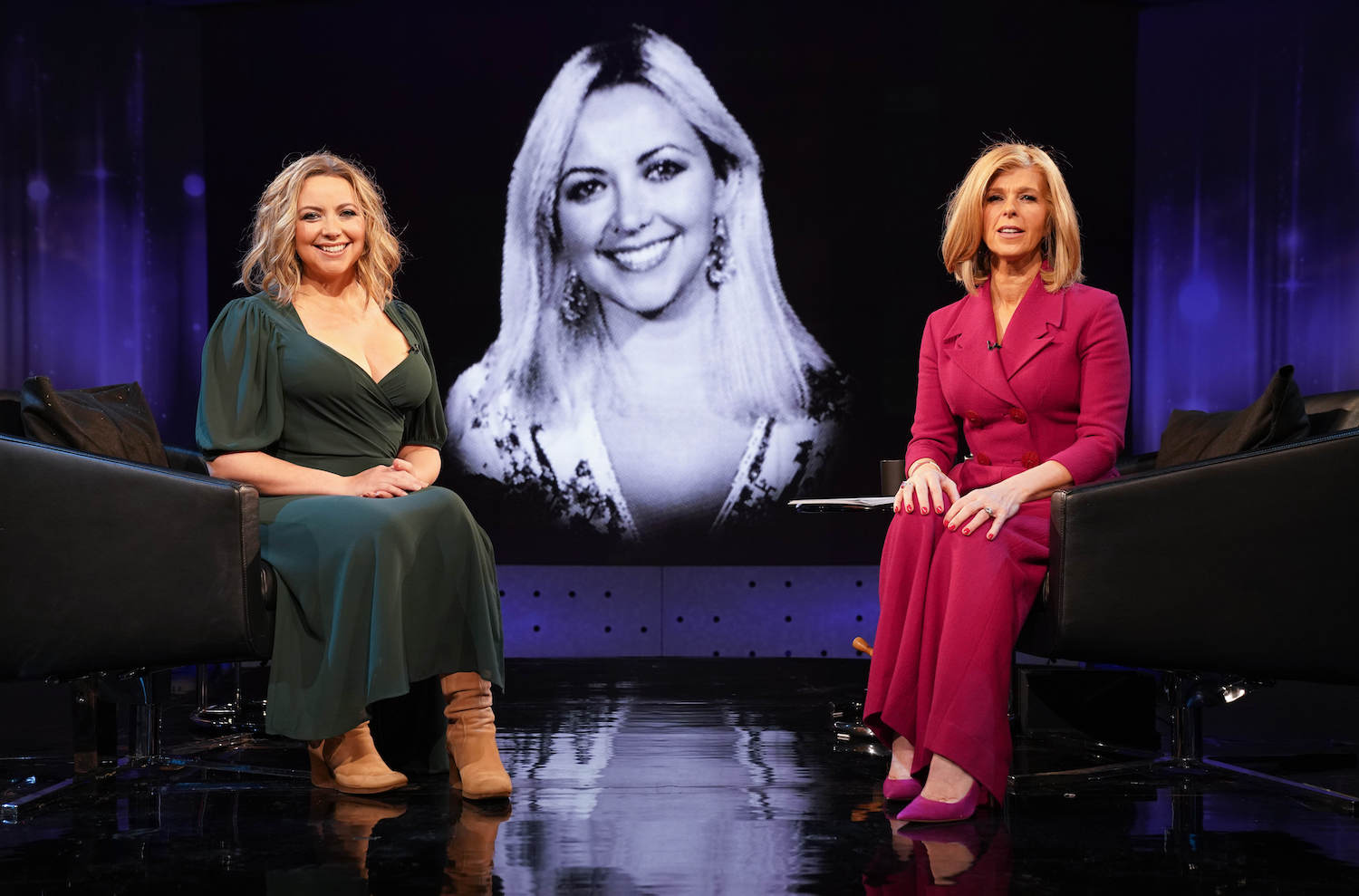 Charlotte smiles as she appears on Kate Garraway's Life Stories