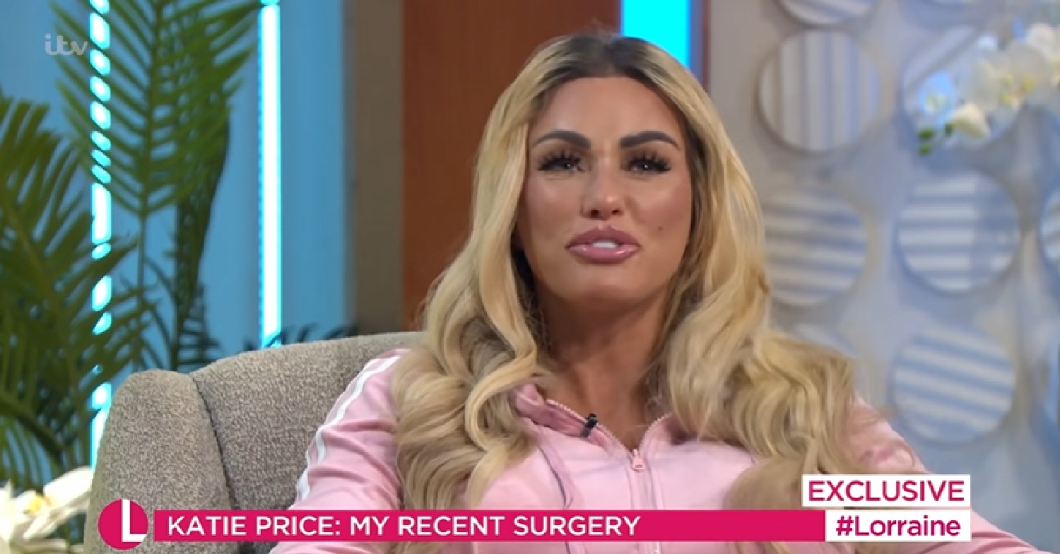 Katie Price on Lorraine today