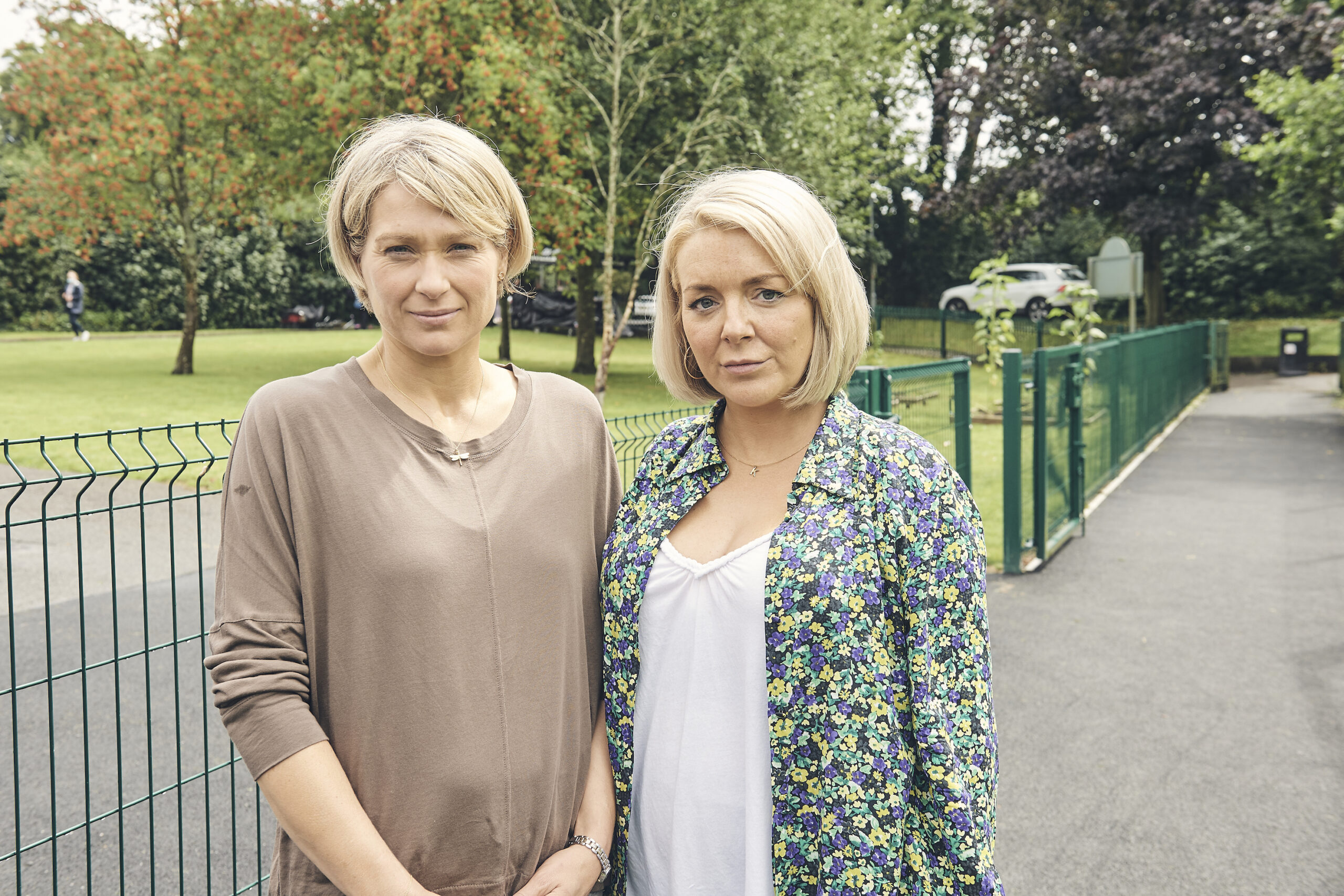Sheridan Smith and Sian Brooke as Kathy and Megan