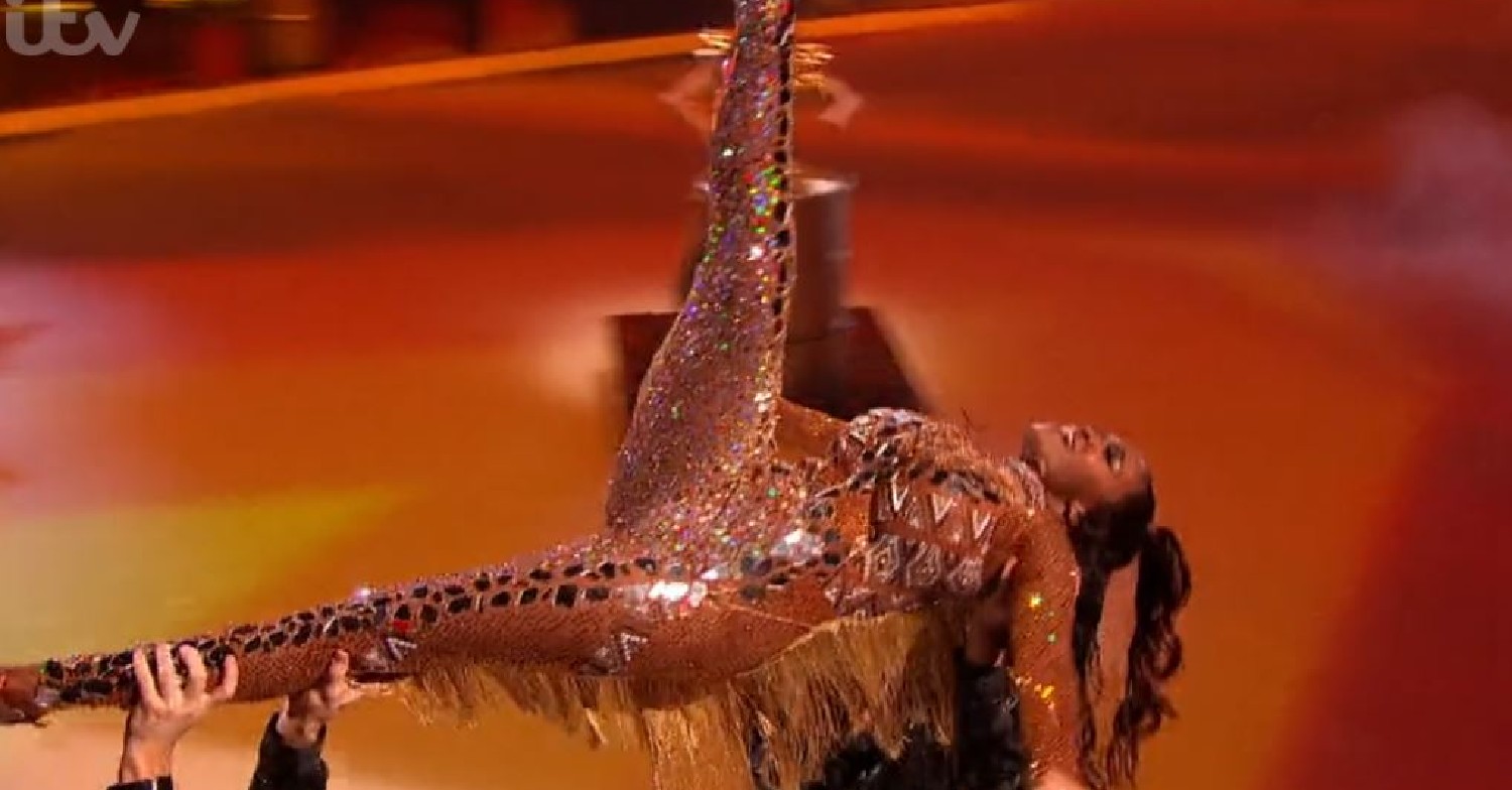 Oti Mabuse on Dancing On Ice