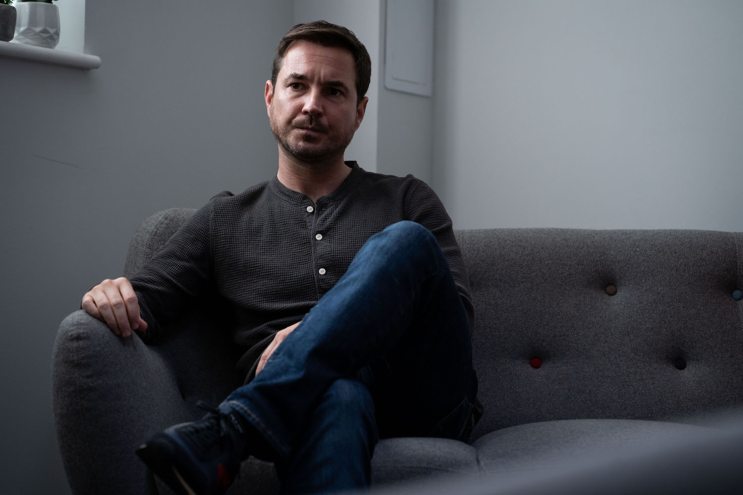 Martin Compston stars as Bram in new ITV thriller Our House