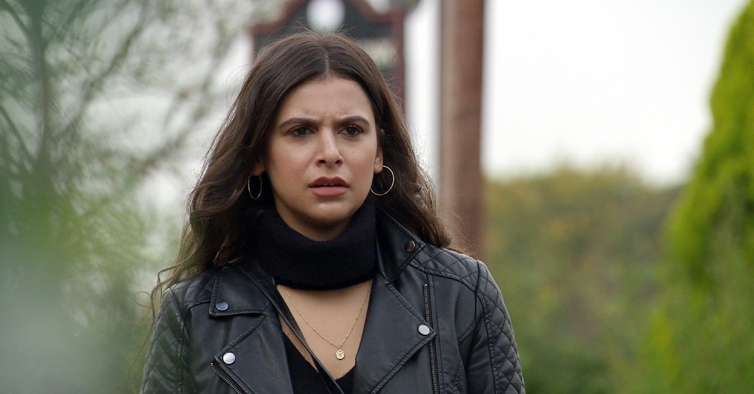Meena's time in the village is coming to an end (Credit: ITV)