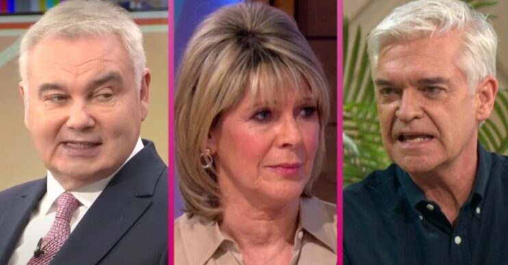 ruth langsford, eamonn holmes, phillip schofield feud