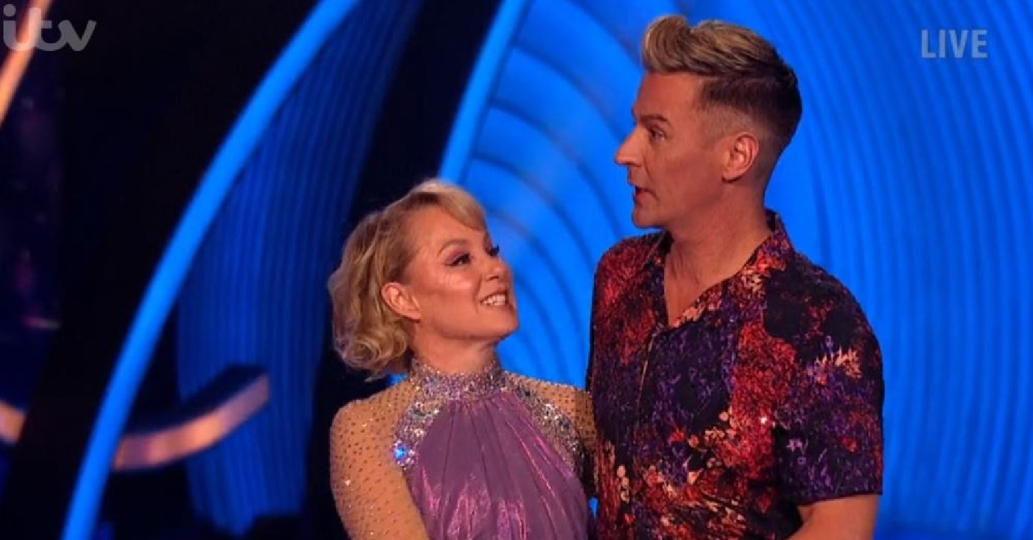 Sally Dynevor on Dancing On Ice