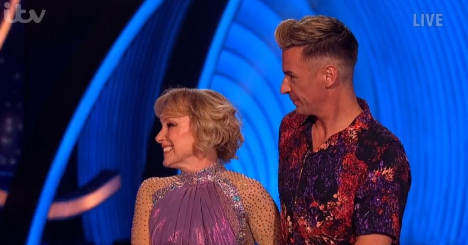 Sally Dynevor on Dancing On Ice