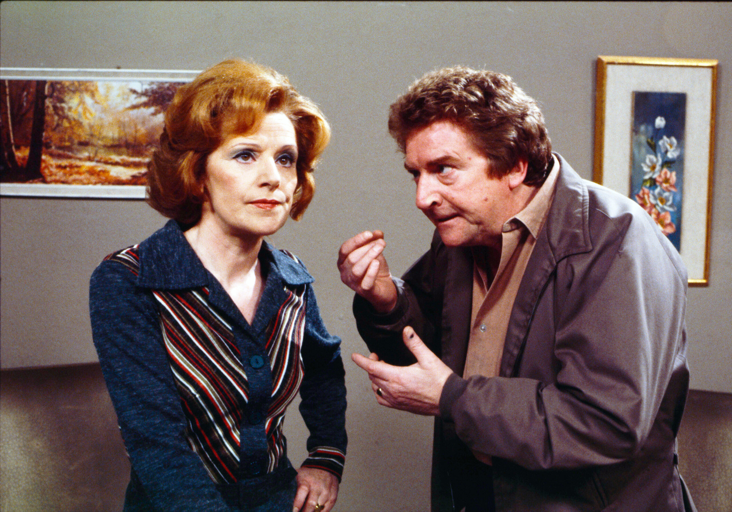 Rita and Len Fairclough in Coronation Street
