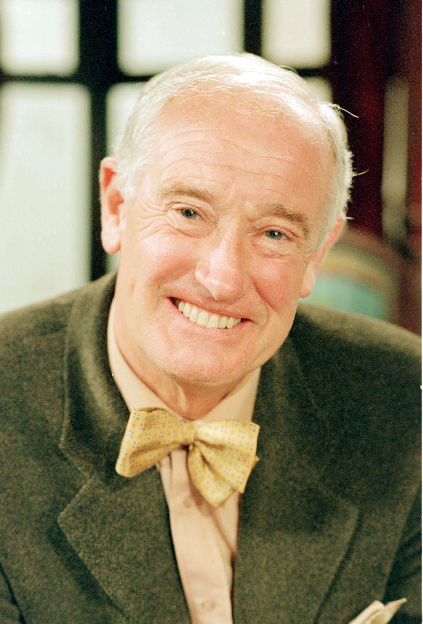 Coronation Street Anthony Stephens smiles in promo shot